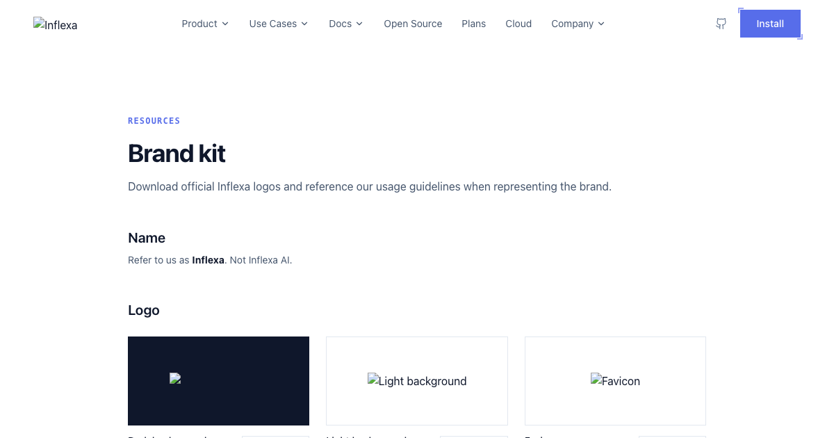 Inflexa Brand Kit | Inflexa
